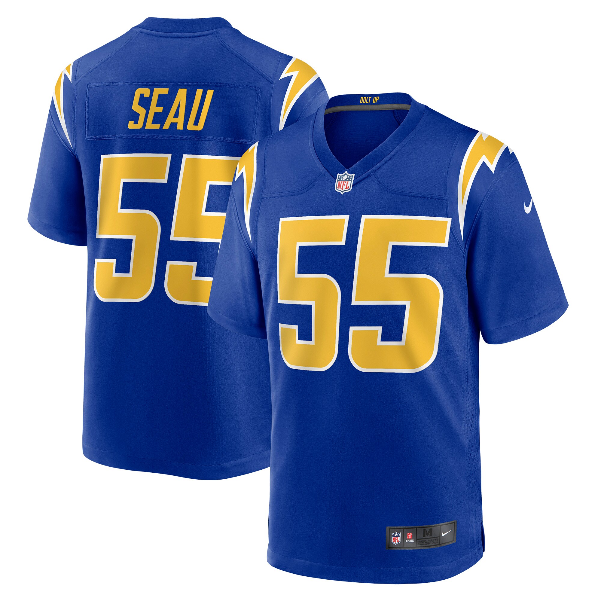 04C06A76-2D18-8E34-3DD6-DDC3337A5D24 Men's Los Angeles Chargers Junior Seau Nike Royal Retired Player Alternate Game Jersey