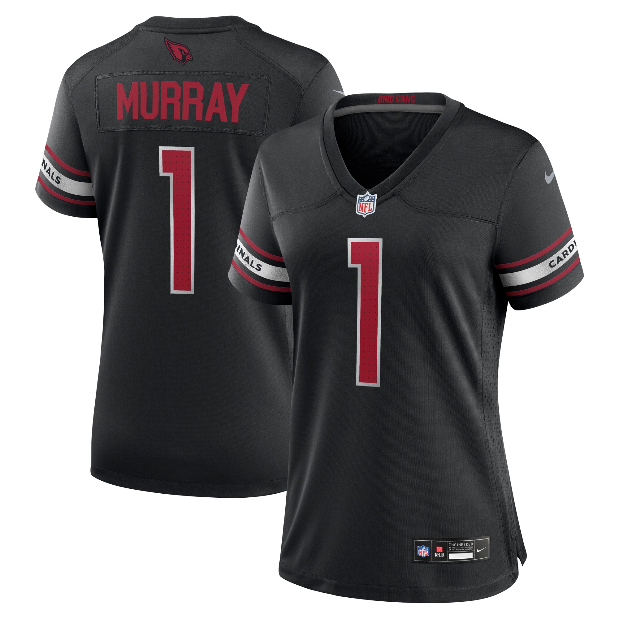 04C60B8F-5DB0-224A-5C28-51F4178D4513 Women's Arizona Cardinals Kyler Murray Nike Black Game Jersey