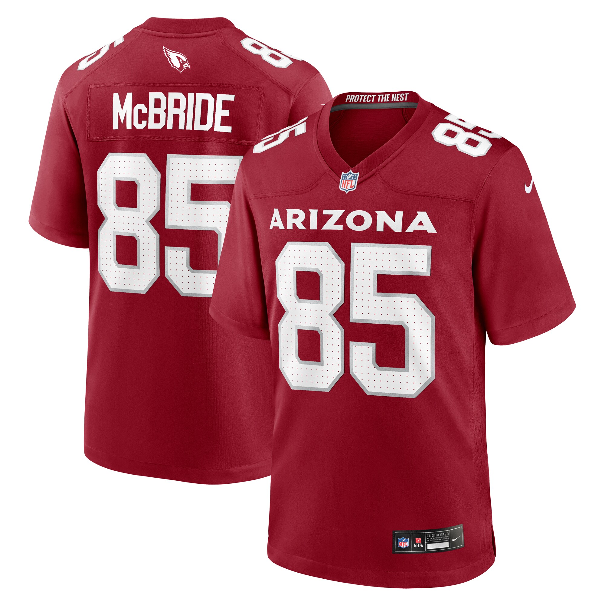 0D232382-00D6-C346-D2BA-054FDB90C904 Men's Arizona Cardinals Trey McBride Nike Cardinal Game Jersey