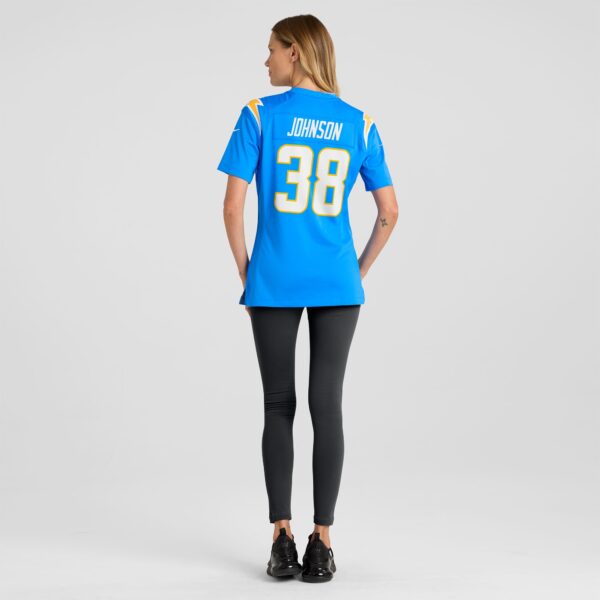 Women's Los Angeles Chargers Emany Johnson Nike  Powder Blue Team Game Jersey
