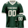 153E1F6A-4FDC-AA6A-AC4E-023B18B4CC4E Custom Kelly Green Cream Mesh Authentic Football Jersey