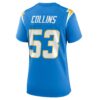 Women's Los Angeles Chargers Chris Collins Nike  Powder Blue Team Game Jersey