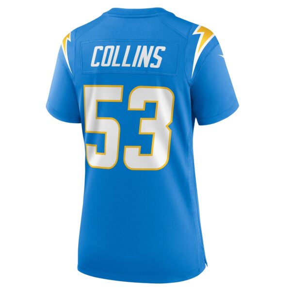 Women's Los Angeles Chargers Chris Collins Nike  Powder Blue Team Game Jersey