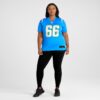 Women's Los Angeles Chargers Cameron Tom Nike  Powder Blue  Game Jersey