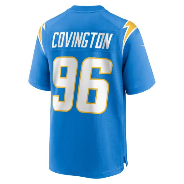 25167347-C0E9-0C4C-7666-5739D75A190F Men's Los Angeles Chargers Christian Covington Nike Powder Blue Team Game Jersey