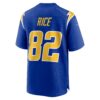 2EF6CA7E-5E7B-6638-A2B1-C0FC1AE601D4 Men's Los Angeles Chargers Brenden Rice Nike Royal 2nd Alternate Game Player Jersey