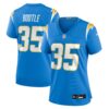 Women's Los Angeles Chargers Dicaprio Bootle Nike  Powder Blue Team Game Jersey