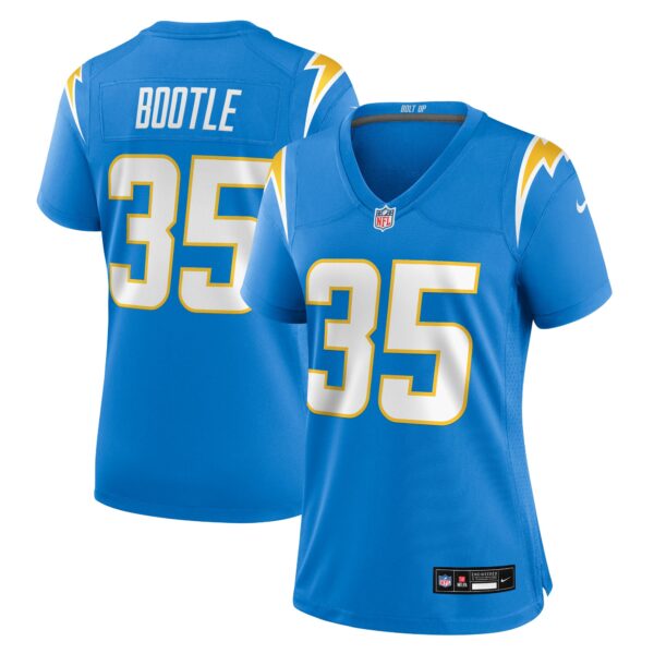 Women's Los Angeles Chargers Dicaprio Bootle Nike  Powder Blue Team Game Jersey