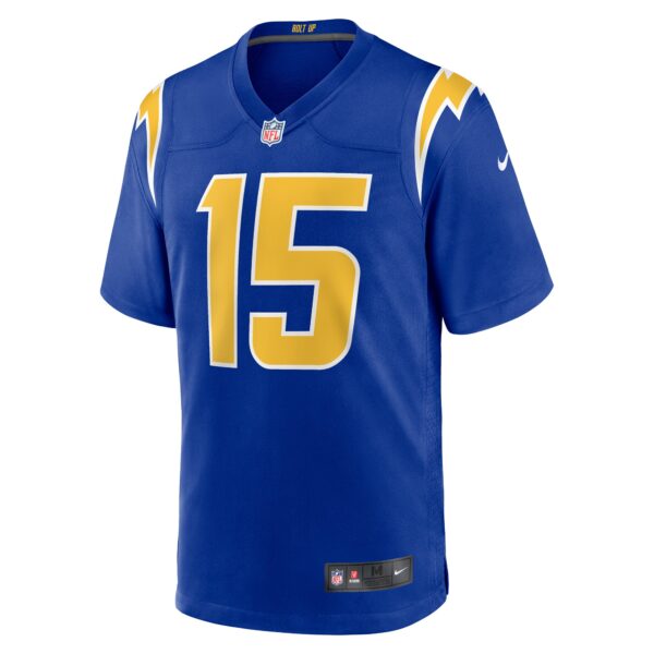 317EE5F8-5CAB-1677-07E4-CB71811740F4 Men's Los Angeles Chargers Ladd McConkey Nike Royal Alternate Game Jersey