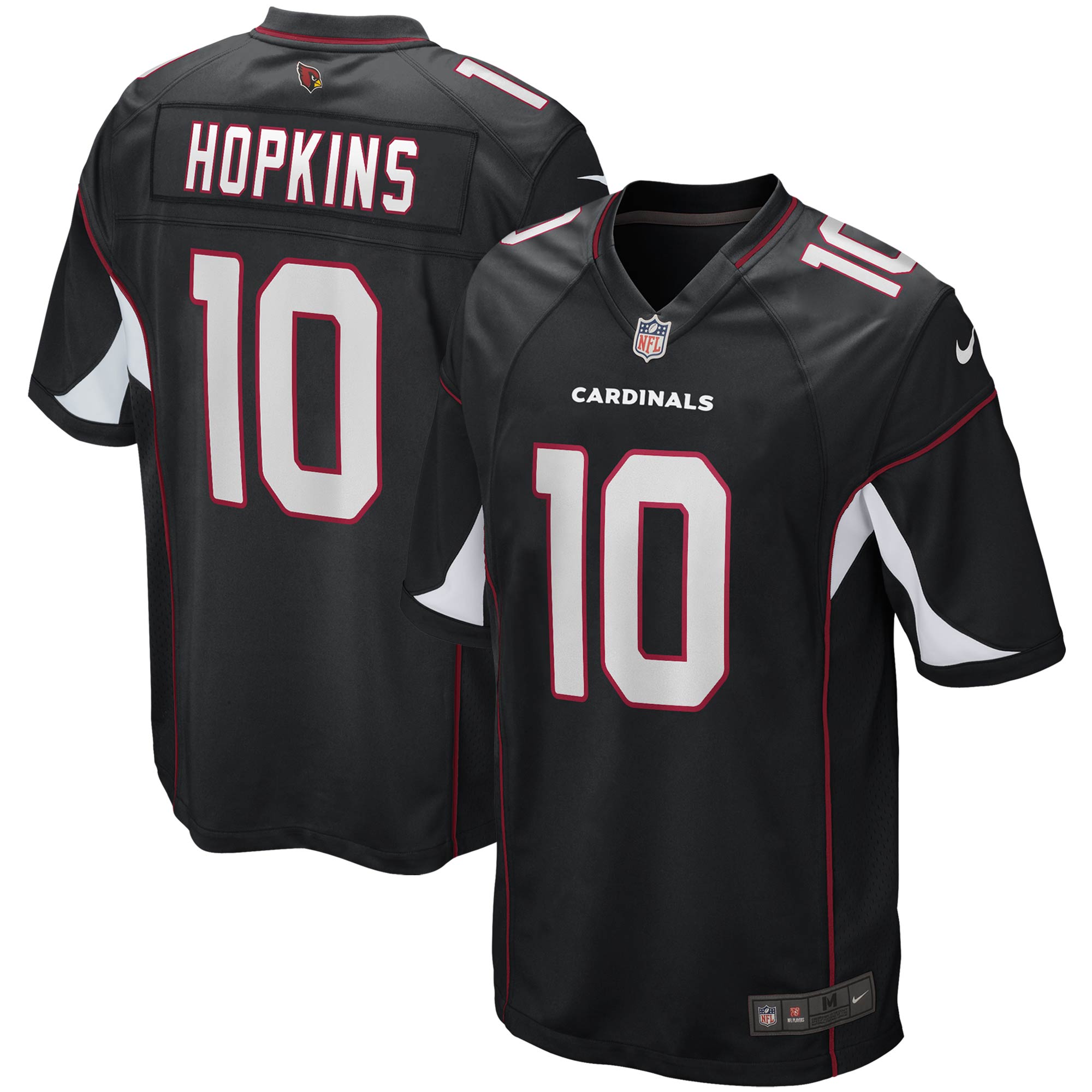 33393B04-72FD-B2B8-95E8-6B5029D03AA3 Men's Arizona Cardinals DeAndre Hopkins Nike Black Game Jersey