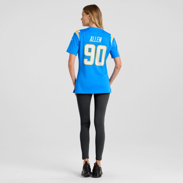 Women's Los Angeles Chargers Brevin Allen Nike  Powder Blue Team Game Jersey