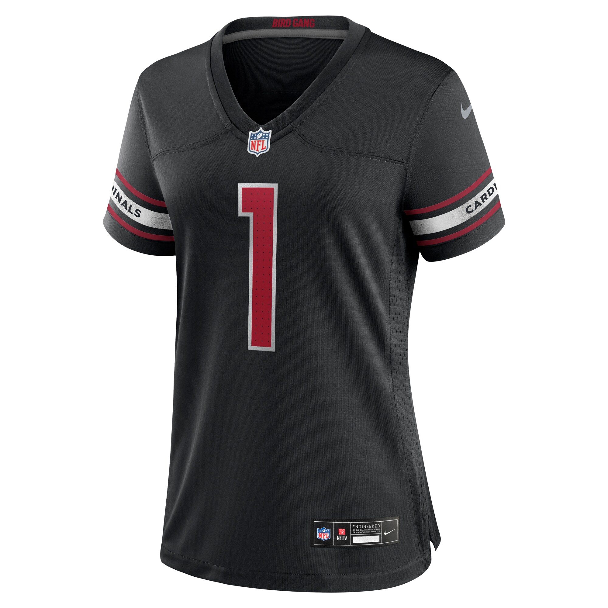 44786951-14FC-BFEF-0301-DFC9F3D33B2A Women's Arizona Cardinals Kyler Murray Nike Black Game Jersey