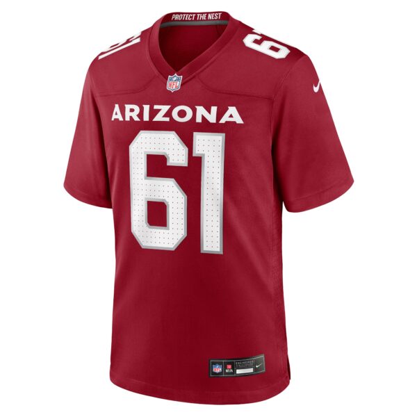 Men's Arizona Cardinals Carter O'Donnell Nike  Cardinal Team Game Jersey