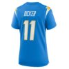 54E7CEBA-BC9C-E61A-CB7D-1A866681700F Women's Los Angeles Chargers Cameron Dicker Nike Powder Blue Game Jersey