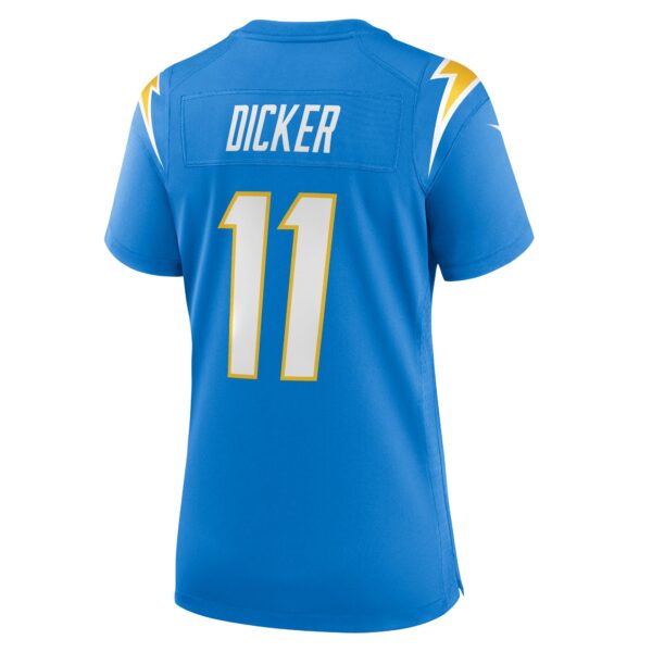 54E7CEBA-BC9C-E61A-CB7D-1A866681700F Women's Los Angeles Chargers Cameron Dicker Nike Powder Blue Game Jersey