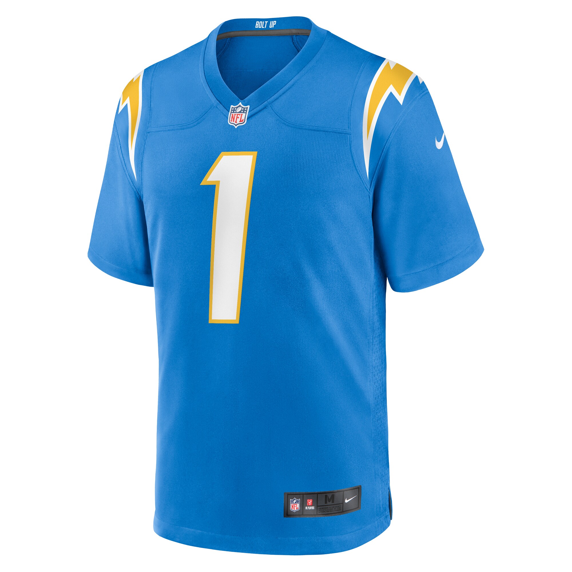 Men's Los Angeles Chargers Quentin Johnston Nike Powder Blue  Game Player Jersey