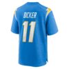 74742B7A-53EA-45BD-D112-90044D6FF1F2 Men's Los Angeles Chargers Cameron Dicker Nike Powder Blue Game Jersey
