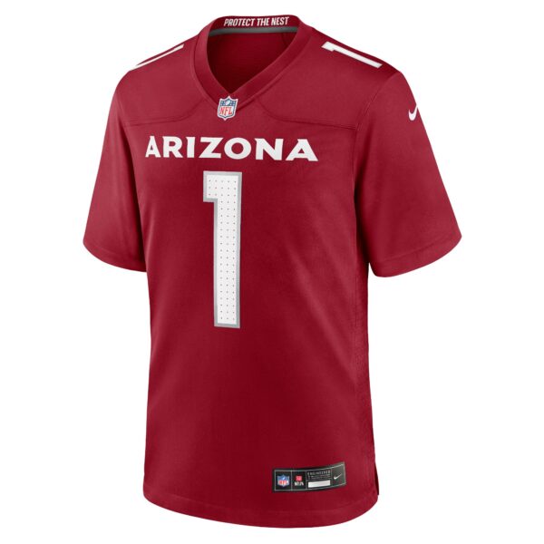 790293DC-A883-CAAD-7642-FEACDA62ACE3 Men's Arizona Cardinals Kyler Murray Nike Cardinal Game Player Jersey