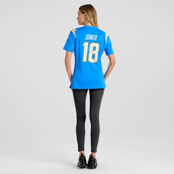 7C7169FD-4CAE-F916-F2C3-8B8A34374819 Women's Los Angeles Chargers Charlie Joiner Nike Powder Blue Game Retired Player Jersey
