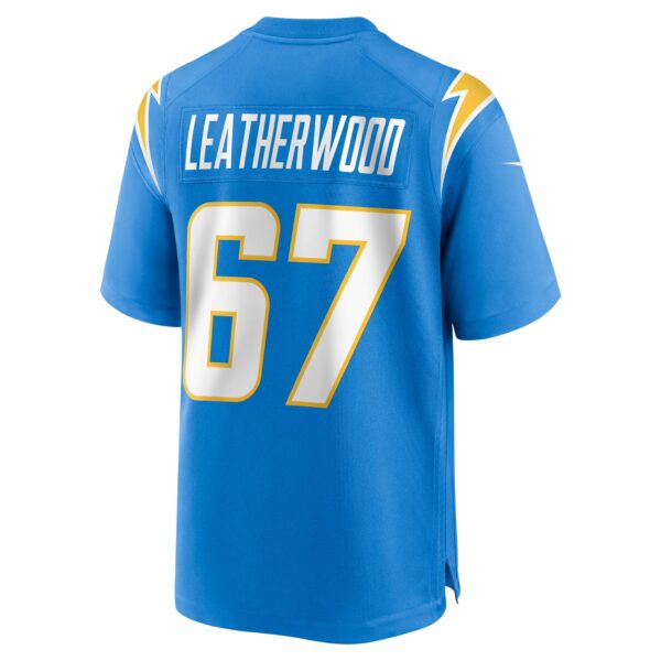 7F307C3E-16CA-BC2D-1D70-9B5F238EABD0 Men's Los Angeles Chargers Alex Leatherwood Nike Powder Blue Team Game Jersey