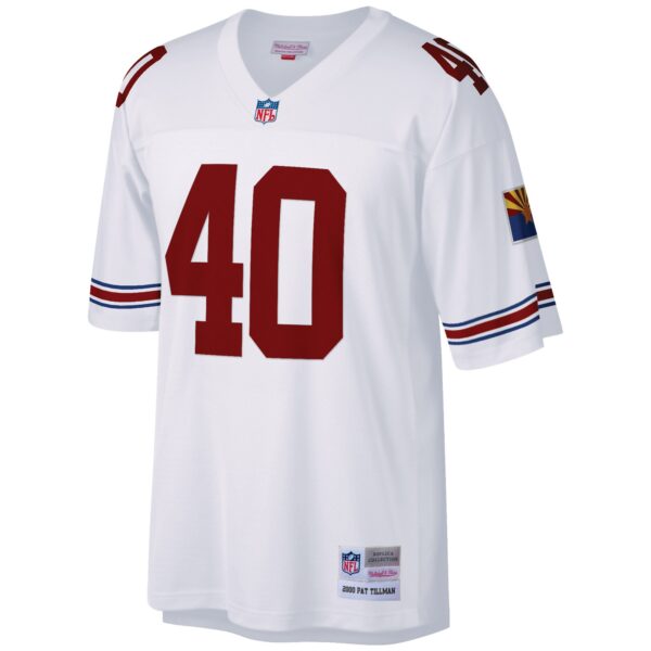 800E68CE-442F-F322-13FA-1D0C83A0F9EA Men's Arizona Cardinals Pat Tillman Mitchell & Ness White Big & Tall 2000 Retired Player Replica Jersey