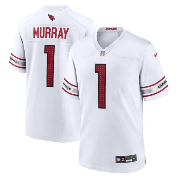 860770CF-2B56-9FF2-4F33-CF02F74EA19A Men's Arizona Cardinals Kyler Murray Nike White Game Player Jersey