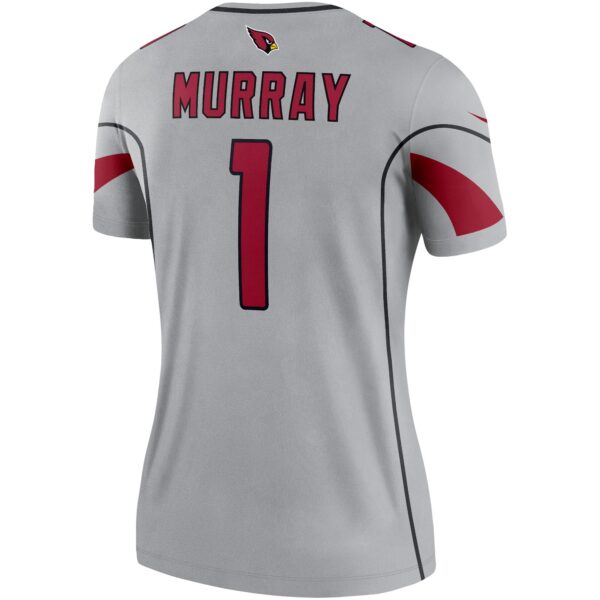Women's Arizona Cardinals Kyler Murray Nike Gray Inverted Legend Player Performance Top