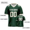 87410301-6D52-F53E-B815-0029DF2C11A2 Custom Kelly Green Cream Mesh Authentic Football Jersey