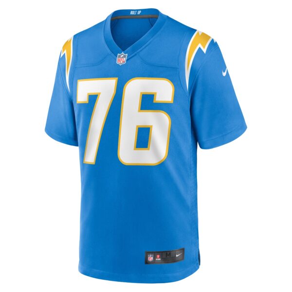 878594AC-D5A6-390D-D1CA-A56804C335F5 Men's Los Angeles Chargers Joe Alt Nike Powder Blue Player Game Jersey