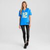 Women's Los Angeles Chargers Derius Davis Nike Powder Blue Team Game Jersey