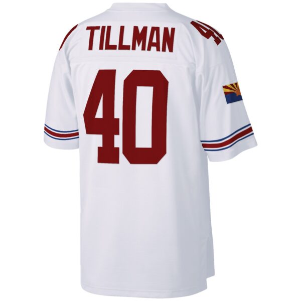 A1470CD8-EF97-18A4-59C1-47A552A9F1B1 Men's Arizona Cardinals Pat Tillman Mitchell & Ness White Big & Tall 2000 Retired Player Replica Jersey