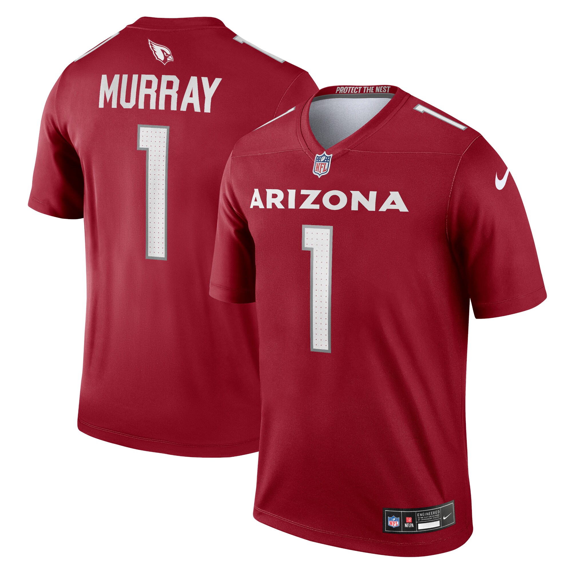 AF279F73-607A-6708-9E92-6AF6639217B8 Men's Arizona Cardinals Kyler Murray Nike Cardinal Team Legend Player Performance Top