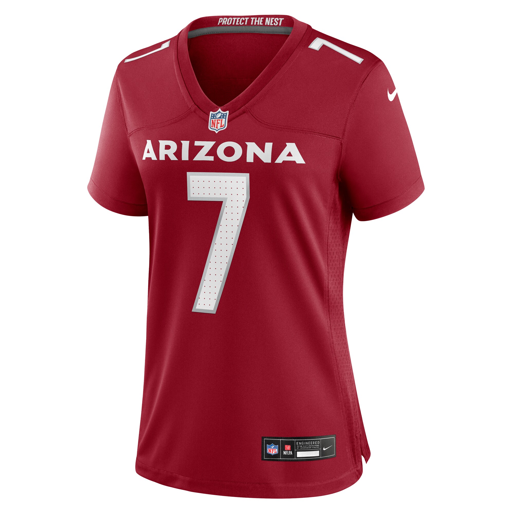 Women's Arizona Cardinals Kyzir White Nike  Cardinal Team Game Jersey
