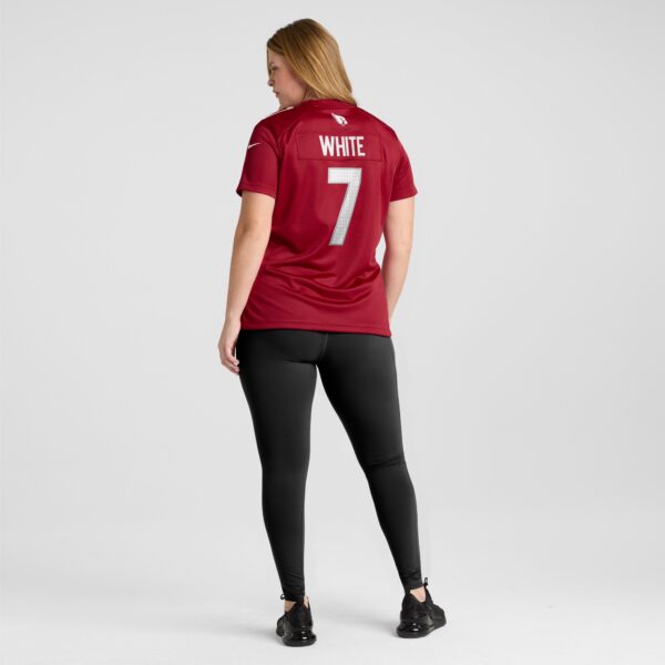 Women's Arizona Cardinals Kyzir White Nike  Cardinal Team Game Jersey