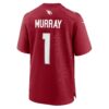 B7E18961-D4C2-57EB-786B-57D0962B8AE5 Men's Arizona Cardinals Kyler Murray Nike Cardinal Game Player Jersey