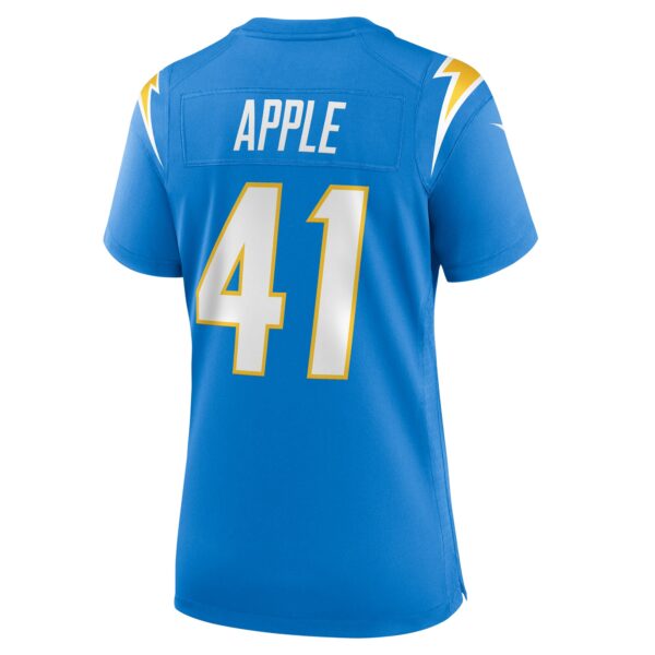 Women's Los Angeles Chargers Eli Apple Nike  Powder Blue  Game Jersey