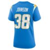 Women's Los Angeles Chargers Emany Johnson Nike  Powder Blue Team Game Jersey