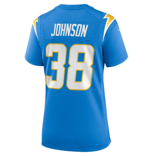 Women's Los Angeles Chargers Emany Johnson Nike  Powder Blue Team Game Jersey