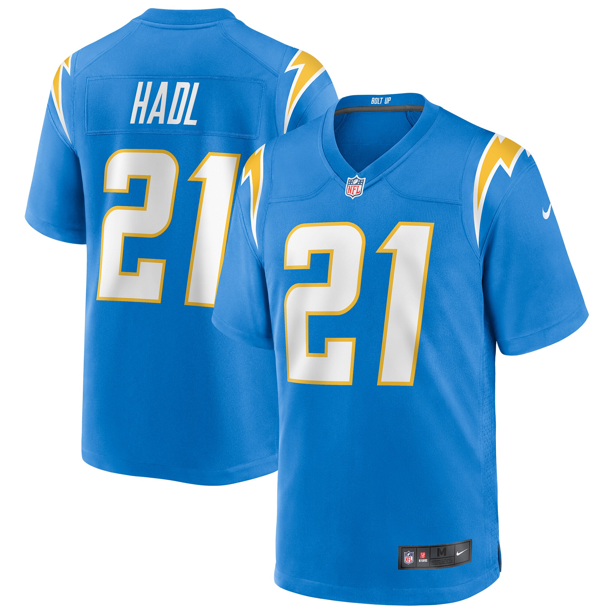 C5133663-6089-5EF3-8ABD-3A2F8FFDA98F Men's Los Angeles Chargers John Hadl Nike Powder Blue Game Retired Player Jersey