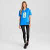 CB13C439-FA14-94DC-0A6B-622936CE9405 Women's Los Angeles Chargers Taylor Heinicke Nike Powder Blue Game Jersey