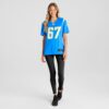 Women's Los Angeles Chargers CJ Okoye Nike  Powder Blue Team Game Jersey