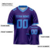 D34614F6-A7FC-E16C-5486-6225A89BF917 Custom Purple Powder Blue Mesh Authentic Football Jersey