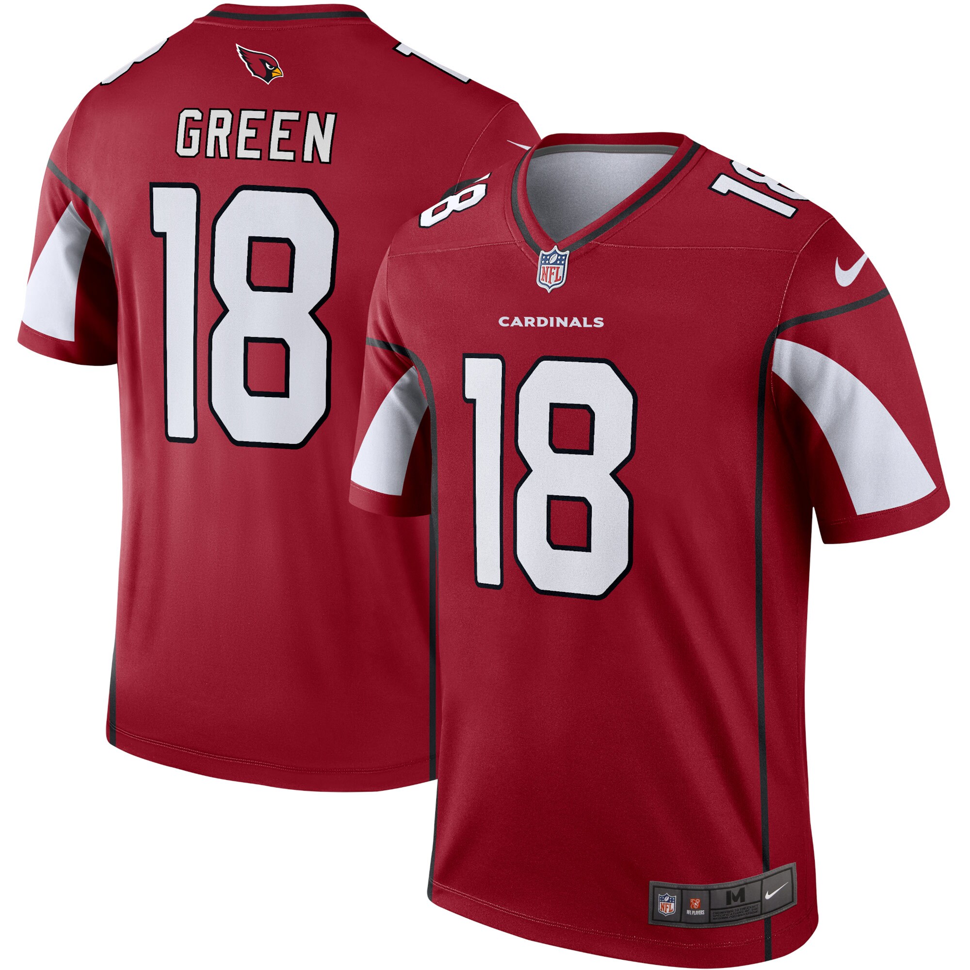 D7A677EE-4E65-885D-9551-319AD277BAFE Men's Arizona Cardinals A.J. Green Nike Cardinal Team Legend Player Performance Top