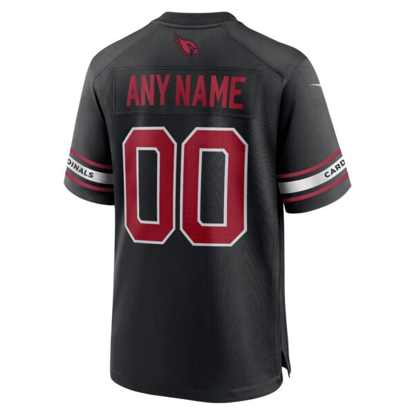 DA68D941-879D-581D-89B7-1ACE3EE58261 Men's Arizona Cardinals Nike Black Alternate Custom Game Jersey
