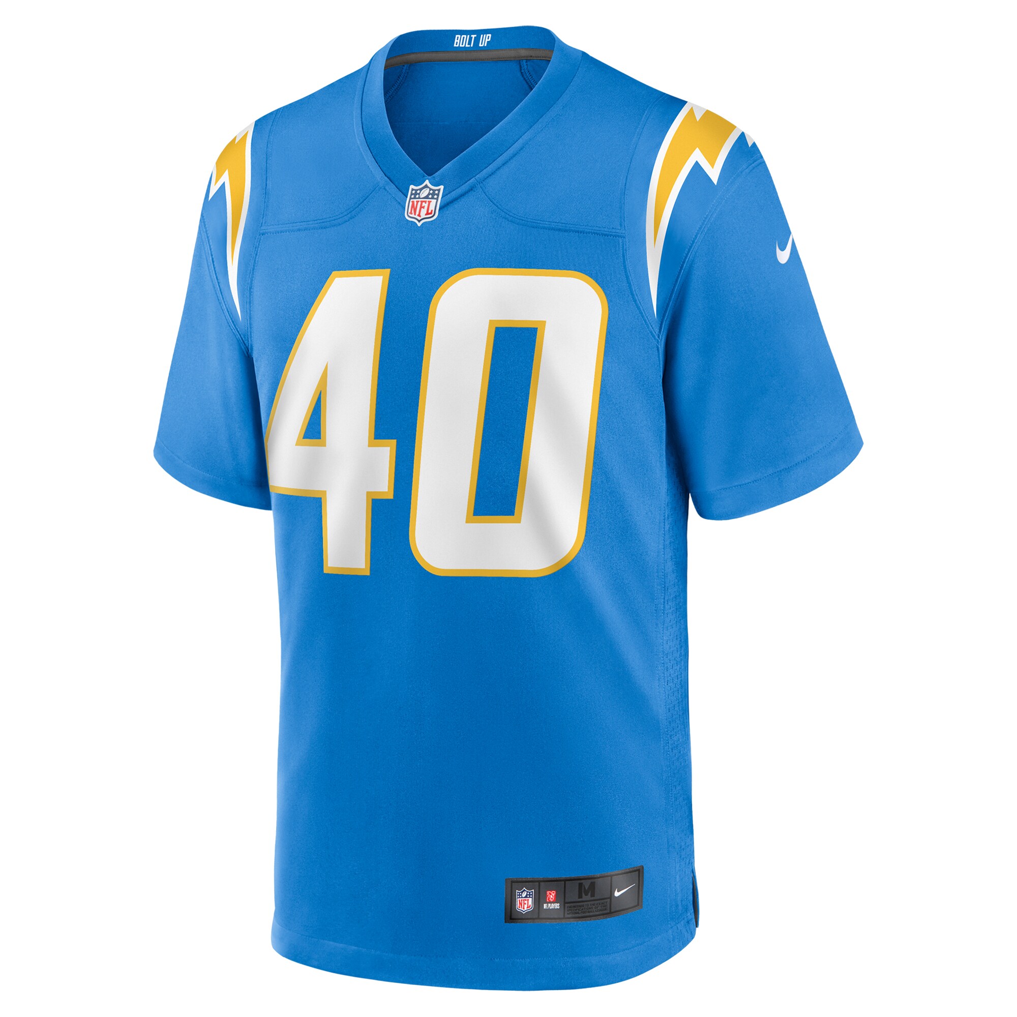 DE1DE1BE-937A-E756-6AF4-83A6B155E99F Men's Los Angeles Chargers Kendall Williamson Nike Powder Blue Team Game Jersey