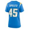 E795D99A-C0FE-7CFC-0411-25C7DC4989AE Women's Los Angeles Chargers Tuli Tuipulotu Nike Powder Blue Team Game Jersey