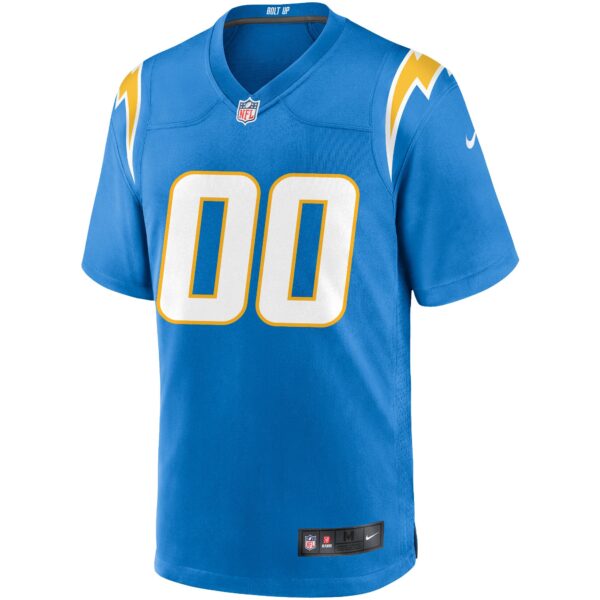 EA2F017E-8800-3965-CDF0-D9DE88450F27 Men's Los Angeles Chargers Nike Powder Blue Custom Game Jersey