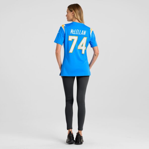 EC502BA3-F857-4B0C-0E64-57F59F09057C Women's Los Angeles Chargers Tyler McLellan Nike Powder Blue Game Jersey