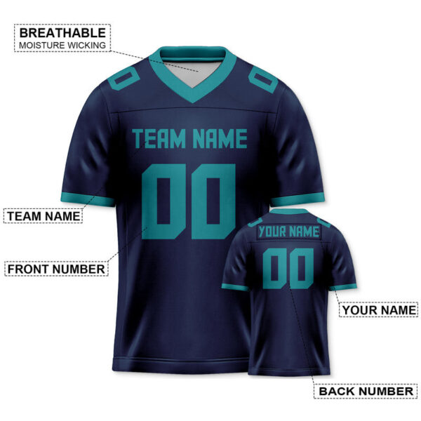 EE41A807-57C8-C134-FACA-39060F2AED08 Custom Navy Aqua Mesh Authentic Football Jersey