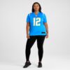 Women's Los Angeles Chargers Derius Davis Nike Powder Blue Team Game Jersey